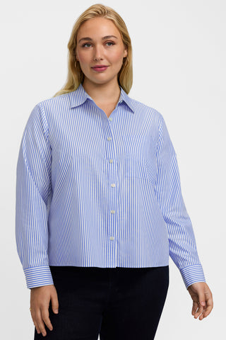 #color_powder blue pinpoint stripe
