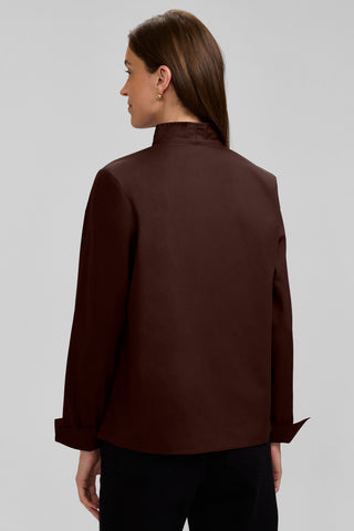 Tammy No Iron Pinpoint Long Sleeve Popover Shirt