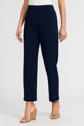 Louisa Knit Crepe Ankle Pants
