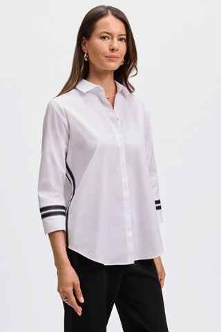 Brooke No Iron Pinpoint 3 4 Sleeve Shirt