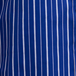 Blue & White Wide Stripe