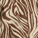 Brown Abstract Zebra Corduroy