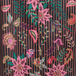 Brown Stripe Floral