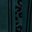 Deep Teal/Black Animal