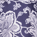 Navy/White Woodblock Floral