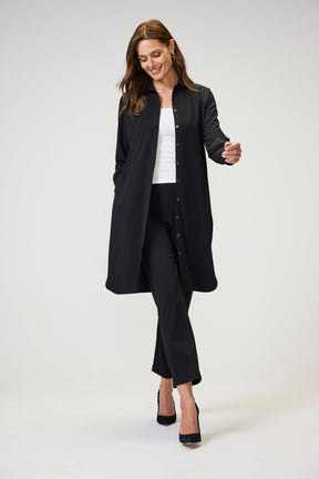 Rocca Knit Crepe Long Sleeve Dress