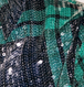 Sequined Green Plaid