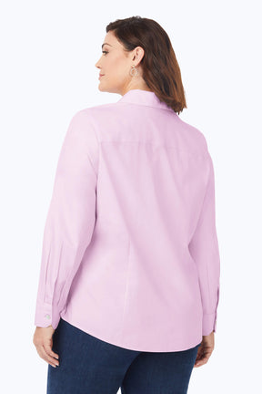 Dianna Plus Essential Pinpoint Non-Iron Shirt