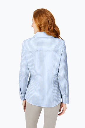 Femme Stripe Non-Iron Shirt
