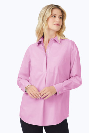 Lacey Stretch Non-Iron Pullover Tunic