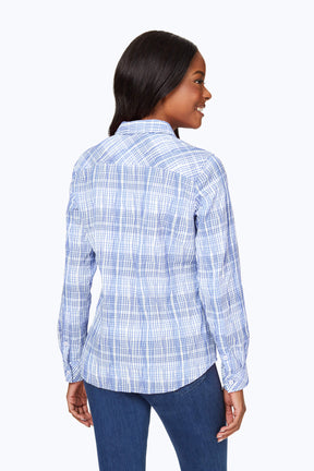 Hampton Purely Plaid Crinkle Shirt