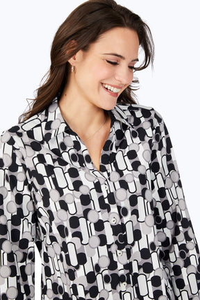 Mary Retro Bubbles Jersey Shirt