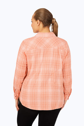 Rhea Plus Plaid Perfection Shirt