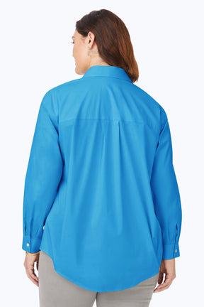 Lacey Plus Stretch Non-Iron Pullover Tunic