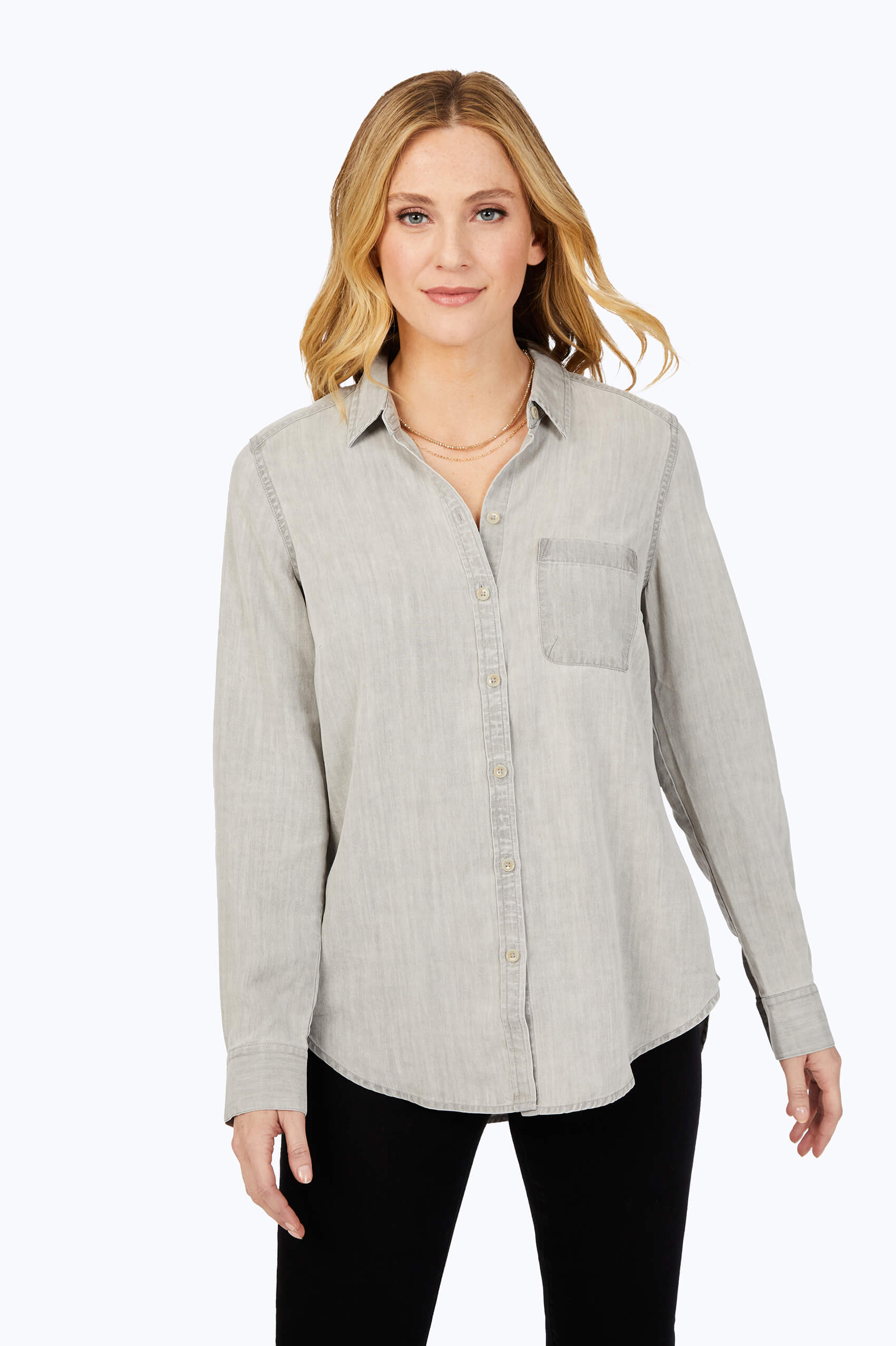 Haven Grey Tencel® Shirt