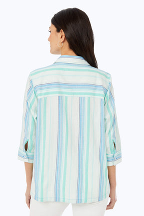 Thea Oasis Stripe Shirt