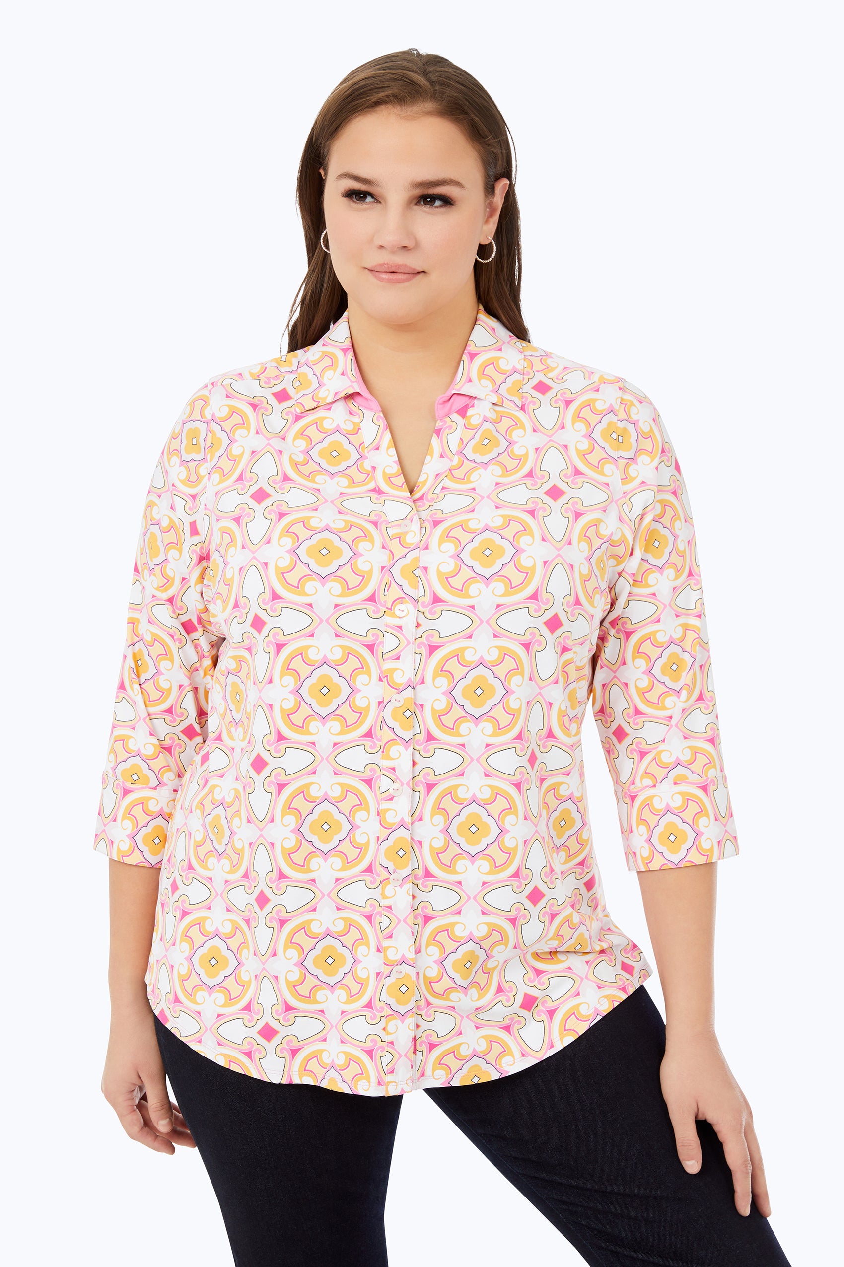 Mary Plus Medallions Jersey Shirt