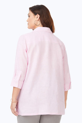 Stirling Plus Easy Care Linen Tunic
